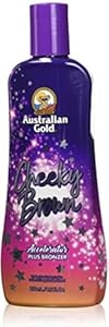 Australian Gold, CHEEKY BROWN Accelerator Dark Natural Bronzers, Tanning Bed Lotion 8.5 oz Australian Gold