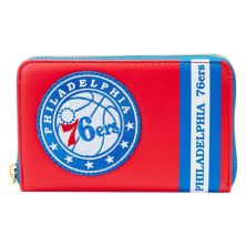 Loungefly Philadelphia 76ers Patches Zip-Around Wallet Unbranded