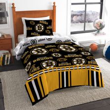 Комплект двуспального постельного белья «Бостон Брюинз» НХЛ от The Northwest The Northwest