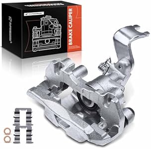 A-Premium Disc Brake Caliper Assembly with Bracket Compatible with Select Mazda Models - Protege 2001-2003, Protege5 2002-2003 - Rear Left Driver Side A-Premium