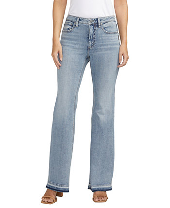 Most Wanted Mid Rise Flare Jeans Silver Jeans Co.