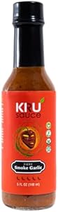 KRU Classic Sauce (5 fl oz), Plant Based, Gluten Free, Vegan Friendly, Smokey Garlic Flavor Kru Food