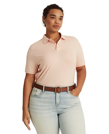 Рубашка поло из пике больших размеров Ralph Lauren