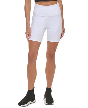 Women's Balance Super High Rise Pull-On Bicycle Shorts DKNY