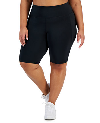 Women's High-Rise Compression Shorts, Created for Macy's ID Ideology