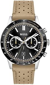 BOSS Allure Men's Quartz Chronograph Stainless Steel Watch - Water Resistant BOSS