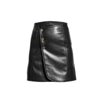 Allison Recycled Leather Skirt AS BY DF