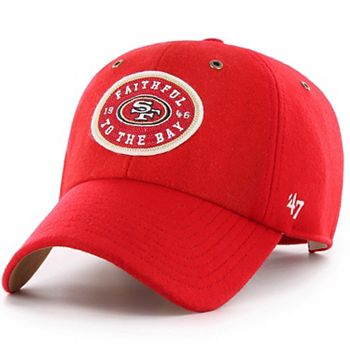 Unisex Stoney Clover Lane x '47 Scarlet San Francisco 49ers Field Goal Clean Up Adjustable Hat Unbranded