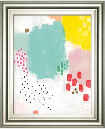 Точки и цвета - Матти, Джоэл Векамп, настенная живопись в рамке с принтом, 22 "x 26" Classy Art