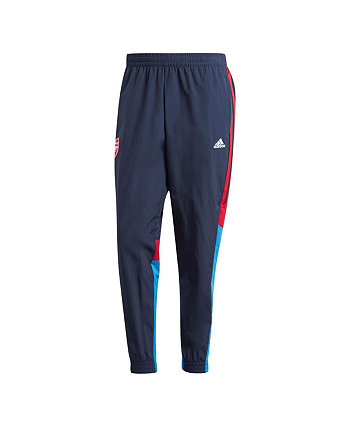 Мужские темно-синие спортивные брюки Arsenal 2023/24 Urban Purist из тканого материала Adidas