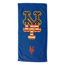 MLB Official New York Mets &#34;Celebrate Series&#34; Beach Towel MLB