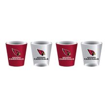 Arizona Cardinals Four-Pack Shot Glass Set EVERGREEN ENTERPRISES