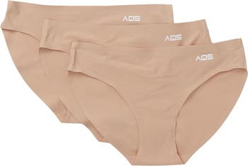 Seamless Bikini Cut Panties - Pack of 3 AQS SUNGLASSES