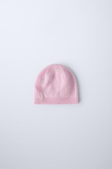 100% CASHMERE HAT Zara