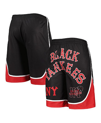 Men's Black Black Yankees Shorts Stitches