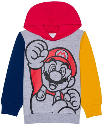 Флисовая толстовка с капюшоном Little Boys Super Mario Hybrid