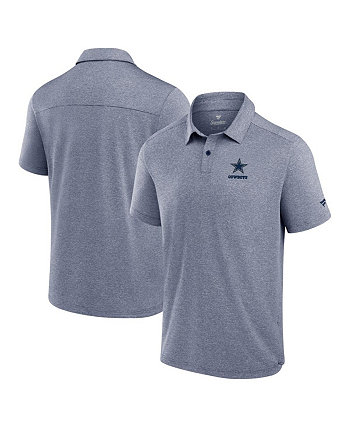 Men's Navy Dallas Cowboys Front Office Tech Polo Shirt Fanatics Signature