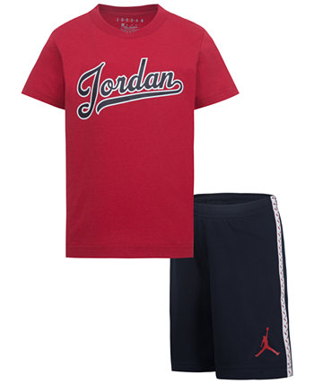 Футболка и шорты Little Boys Flight MVP, комплект из 2 предметов Jordan