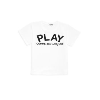 Little Kid's Play Cotton T-Shirt Comme des Garcons