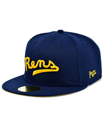 Мужская темно-синяя приталенная шляпа New York Rens Fives Physical Culture