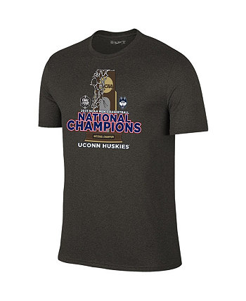 Мужская черная футболка UConn Huskies 2023 NCAA Men's Basketball National Champions Original Retro Brand
