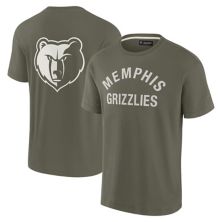 Unisex Fanatics Signature Olive Memphis Grizzlies Elements Super Soft Short Sleeve T-Shirt Fanatics Signature