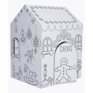 ColorJo GT0562A Christmas Wonderland Color your Own Playhouse ColorJo