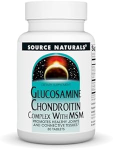 Source Naturals Glucosamine Chondroitin Complex with MSM, Promotes Healthy Joints and Connective Tissues* - 30 Tablets (Таблетки) Source Naturals