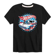 Boys 8-20 Hot Wheels Red White Blue Graphic Tee Hot Wheels