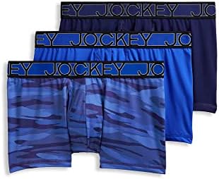 Мужские Боксеры Jockey Active Microfiber 2.5" Трусы - 3 Пакета Jockey