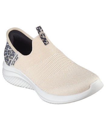 Женские кроссовки SKECHERS Slip-Ins Ultra Flex 3.0 с амортизацией и вставкой для комфорта Skechers