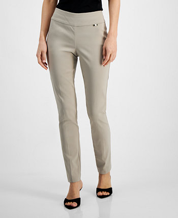 Женские узкие брюки средней посадки с контролем живота, стандартной, длинной и короткой длины, созданные для Macy's I.N.C. International Concepts
