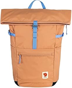 Fjällräven High Coast Foldsack 24 Hiking Backpack - Durable Metal Hook Strap - Padded Shoulder Straps Dark Grey One Size One Size Fjällräven