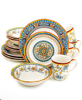 Набор столовой посуды Duomo из 16 предметов Euro Ceramica