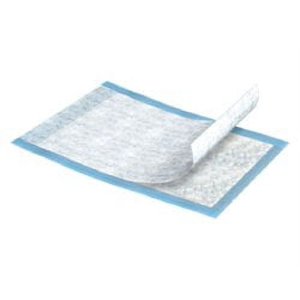 Essity HMS North America Inc Underpad TENA Regular 17 X 24 Inch Disposable Fluff Light Absorbency Pack of 25 Tena