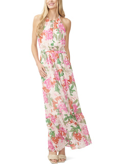 Halter Maxi Dress with Flounce CeCe