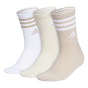 Женские носки Adidas 3-Pack Crew с амортизацией и влаговыводящей тканью Adidas