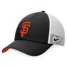 Men's Nike Black/White San Francisco Giants Heritage86 Adjustable Trucker Hat Nike