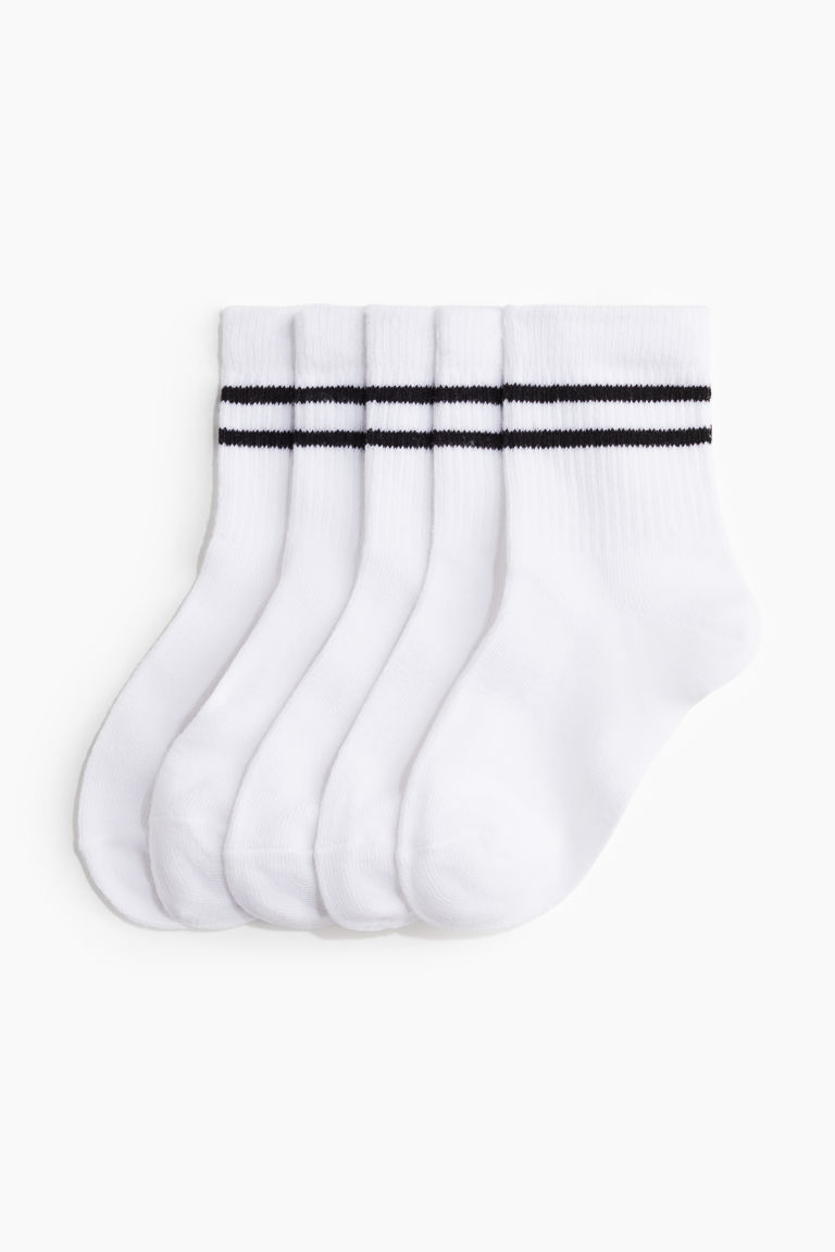  Детские носки H&M 5-pack Sports Socks в DryMove™ H&M