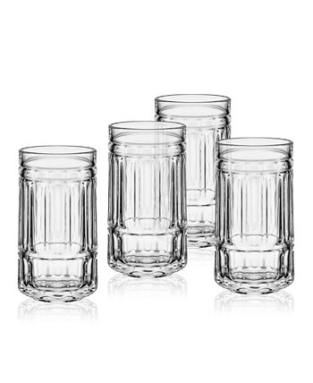 Набор стаканов для хайболла Lawrence, 12 унций, набор из 4 предметов MIKASA