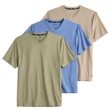 Комплект мужских футболок FLX Dynamic Comfort с v-образным вырезом, комплект из 3 штук FLX