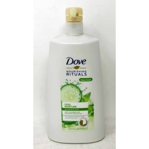 Dove Nourishing Cool Moisture Cucumber Shampoo 25.4 Ounces Dove