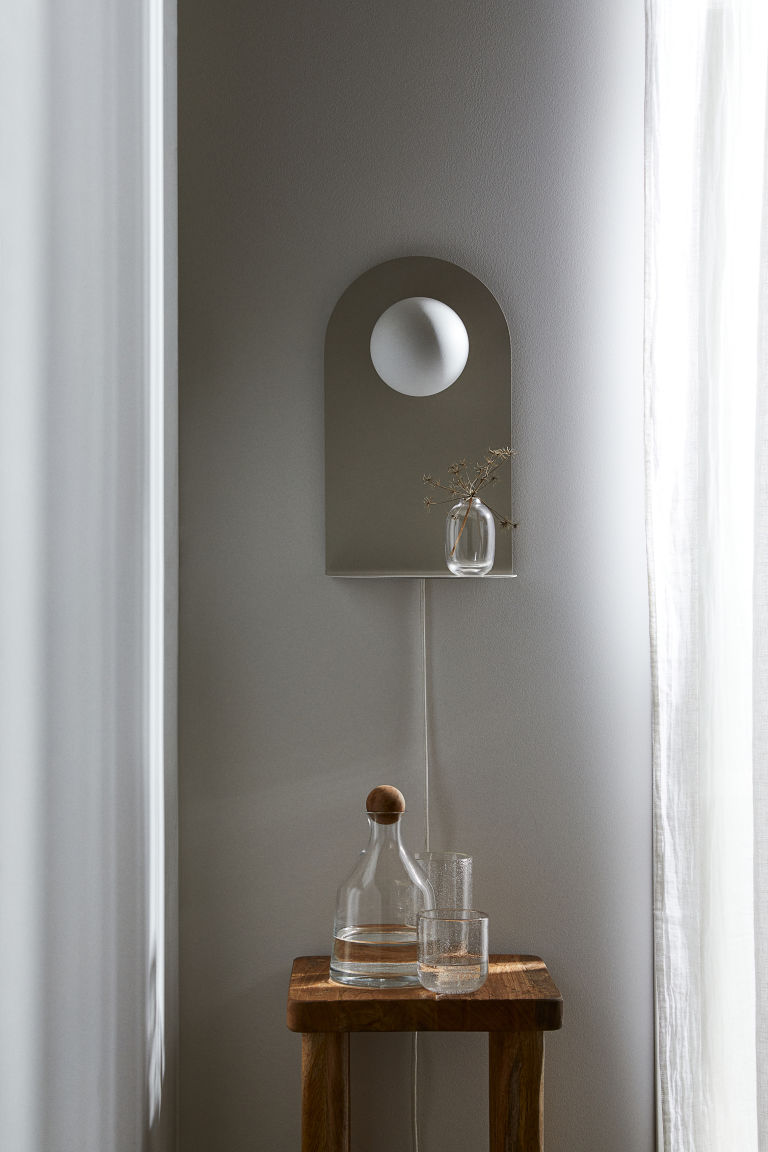 Wall Lamp with Shelf H&M