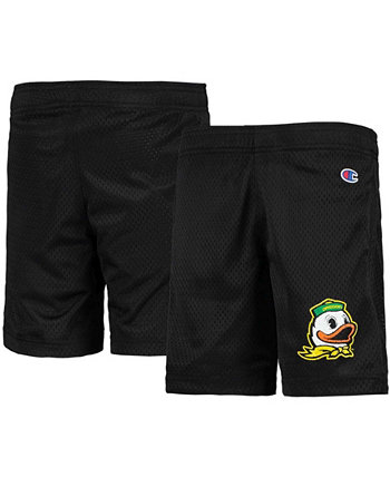 Черные классические сетчатые шорты Oregon Ducks для больших мальчиков и девочек Champion