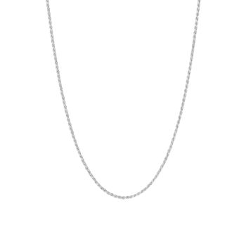 Sterling Silver Rope Chain Necklace DEGS & SAL