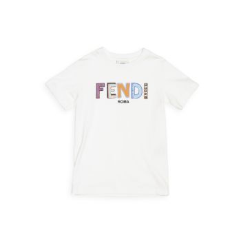 Маленькая девочка &amp;amp; Футболка с логотипом для девочек FENDI