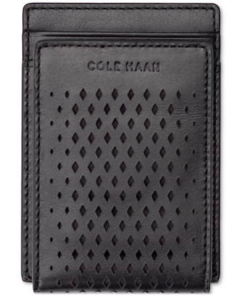 Мужской кошелек Washington из перфорированной кожи для карточек Cole Haan