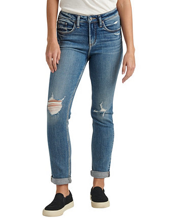 Женские зауженные джинсы Beau со средней посадкой Silver Jeans Co.