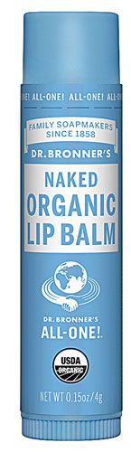 Волшебный органический бальзам для губ Dr. Bronner's Naked - 0,15 унции Dr. Bronner's