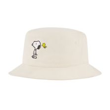 Men's Peanuts Snoopy And Woodstock Bucket Hat Licensed Character